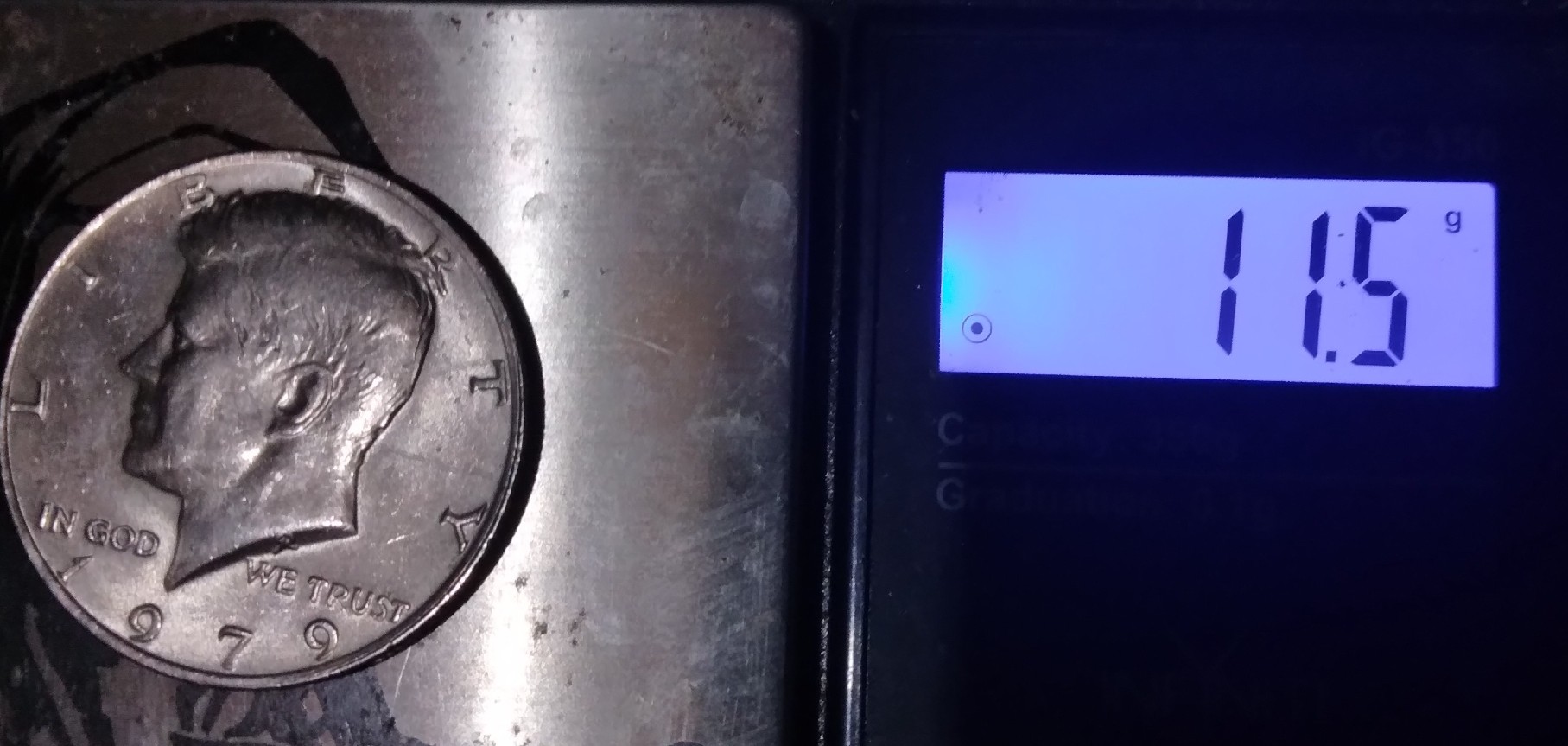 Is-This-1979-Kennedy-Half-Dollar-Silver-Weight-Is-11.5-Grams?