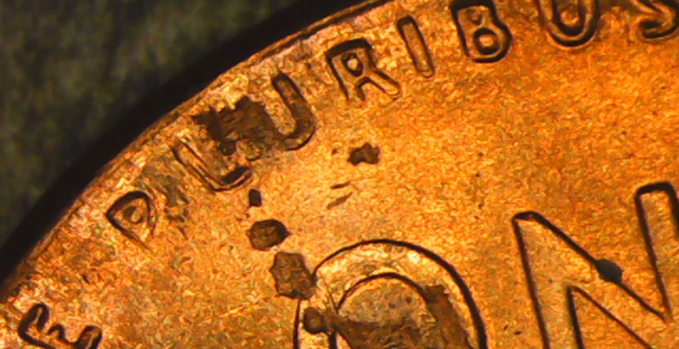 1958-Lincoln-Penny-In-Beautiful-Condition-Except.