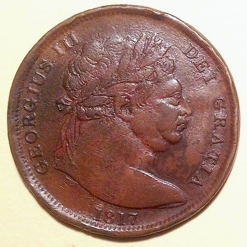 Why-The-Brassy-Tone-On-This-1819-Half-Crown?