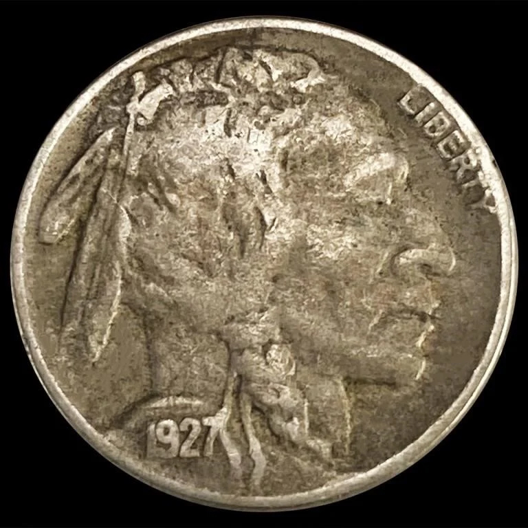 I-Took-A-Chance-On-This-1927-D-Buffalo-Nickel-Today---Two-Feathers?
