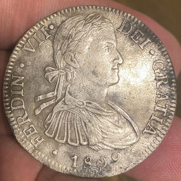 Posting-For-A-Friend:-1809-8-Reales-Dug-In-New-Orleans