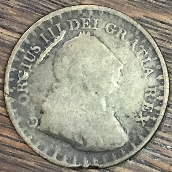 Georgius-III.-1815/1816-?-Copper.-What-Is-It?-Id:-Counterfeit-Bank-Of-England-3-Shilling-Token