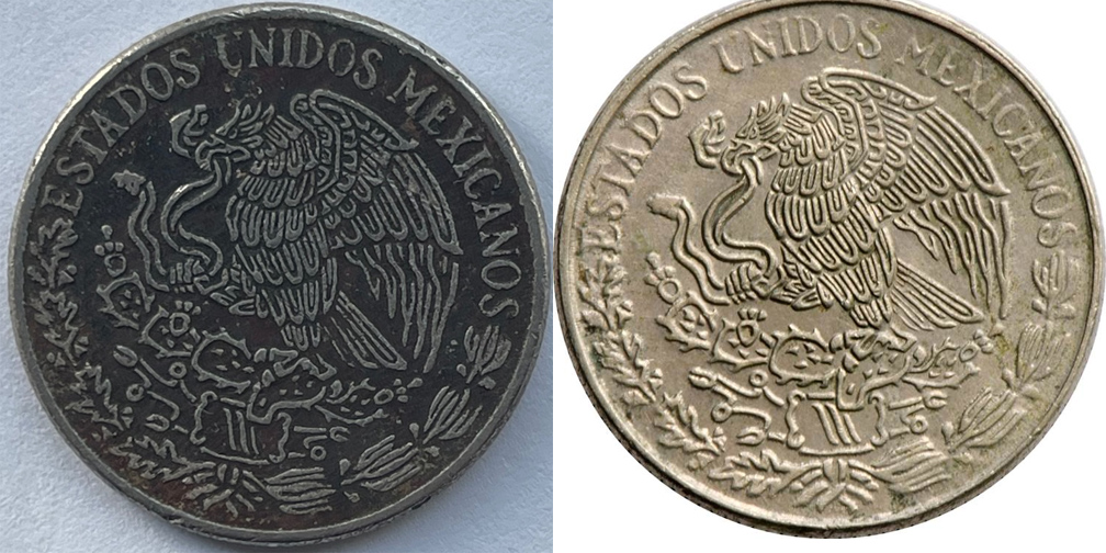 1970-Mexico-50-Centavos---Weird-Colour,-Can't-Find-Any-Information-Need-Help
