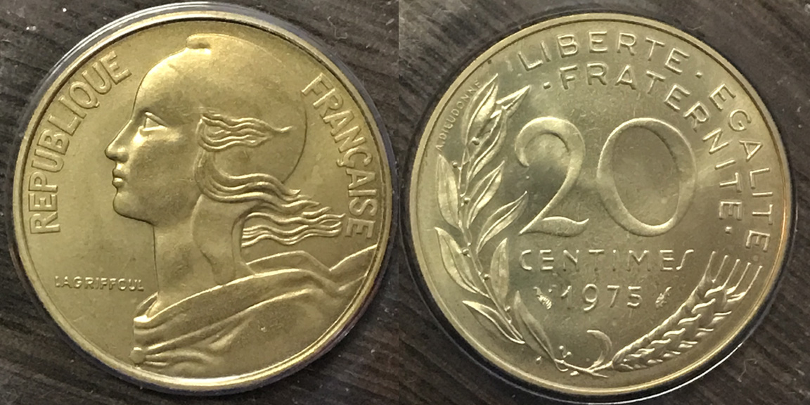 1974-20-Centimes---Need-Assistance-With-Grade