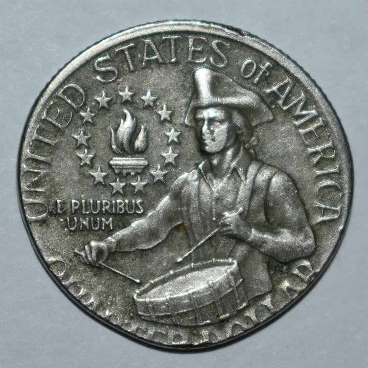Quarter-On-A-Nickel-Planchet,-Ebay-Raw.-Real-Or-Fake?
