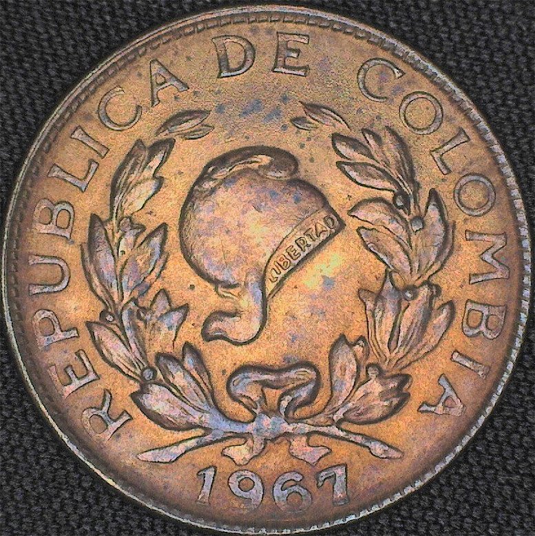 1967-Columbia-1-Centavos-For-Grading-Please