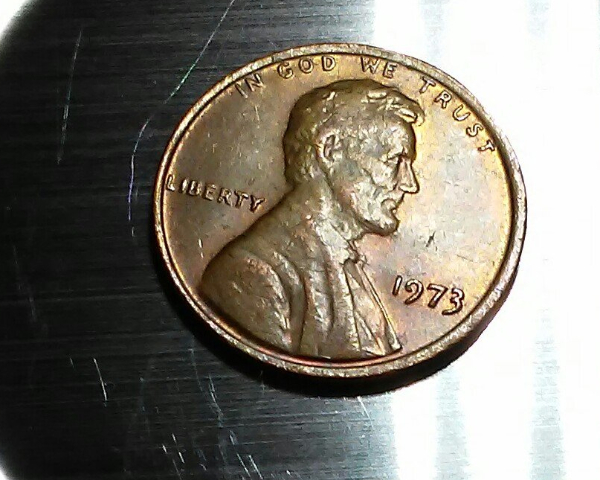 1973-Penny---Weighs-Between-2.4-And-2.5g
