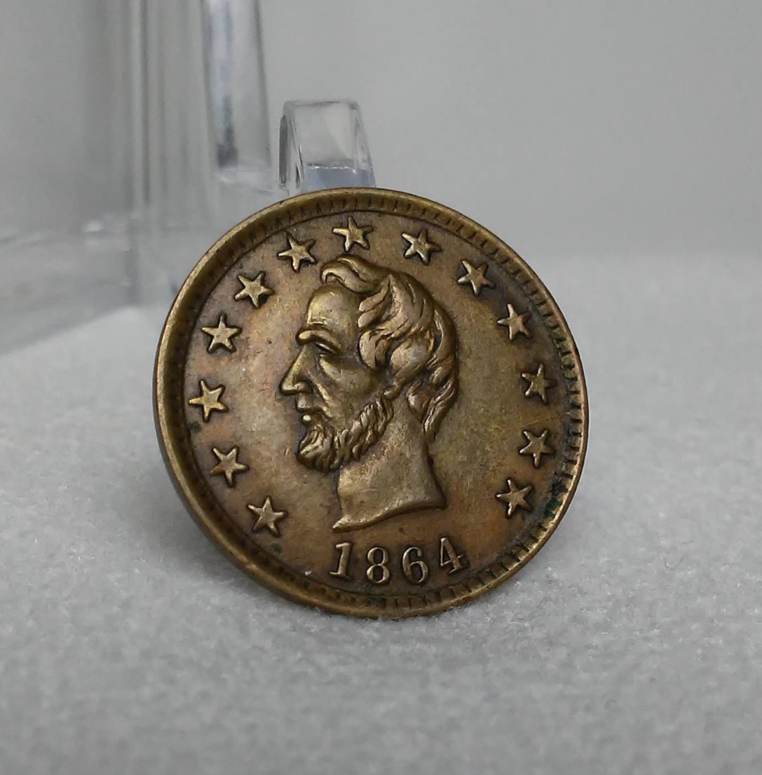 For-Opinions---1864-Civil-War-Token-Lincoln/Ok-127/248-Brass