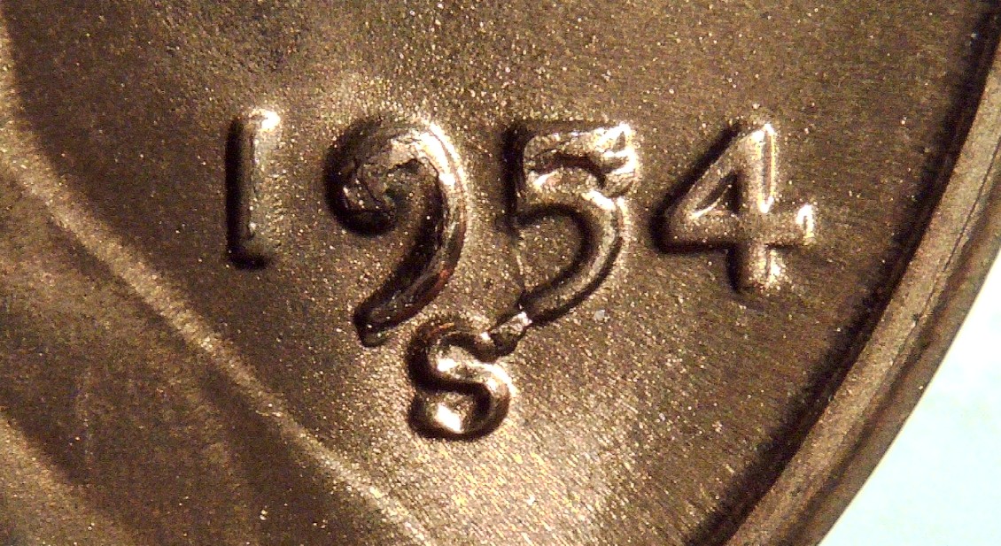 1954-S-Lincoln-Wheat-Cent---Die-Chips