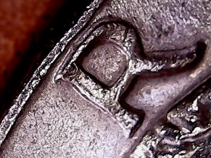 1977-D-Eisenhower-Machine-Damage-Or?