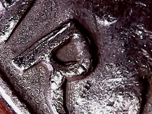 1977-D-Eisenhower-Machine-Damage-Or?