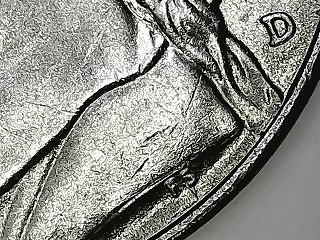 2004-D-Jefferson-Shaking-Hands-Nickel,-From-A-Convenience-Store