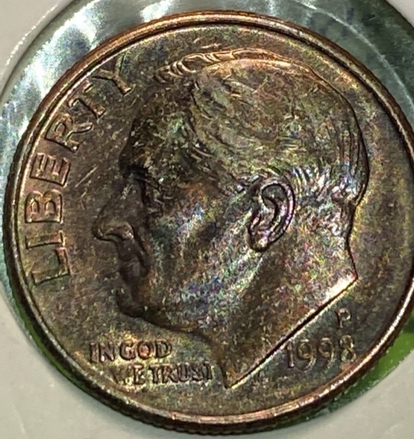 1998-P-Dimes,-Discoloration?
