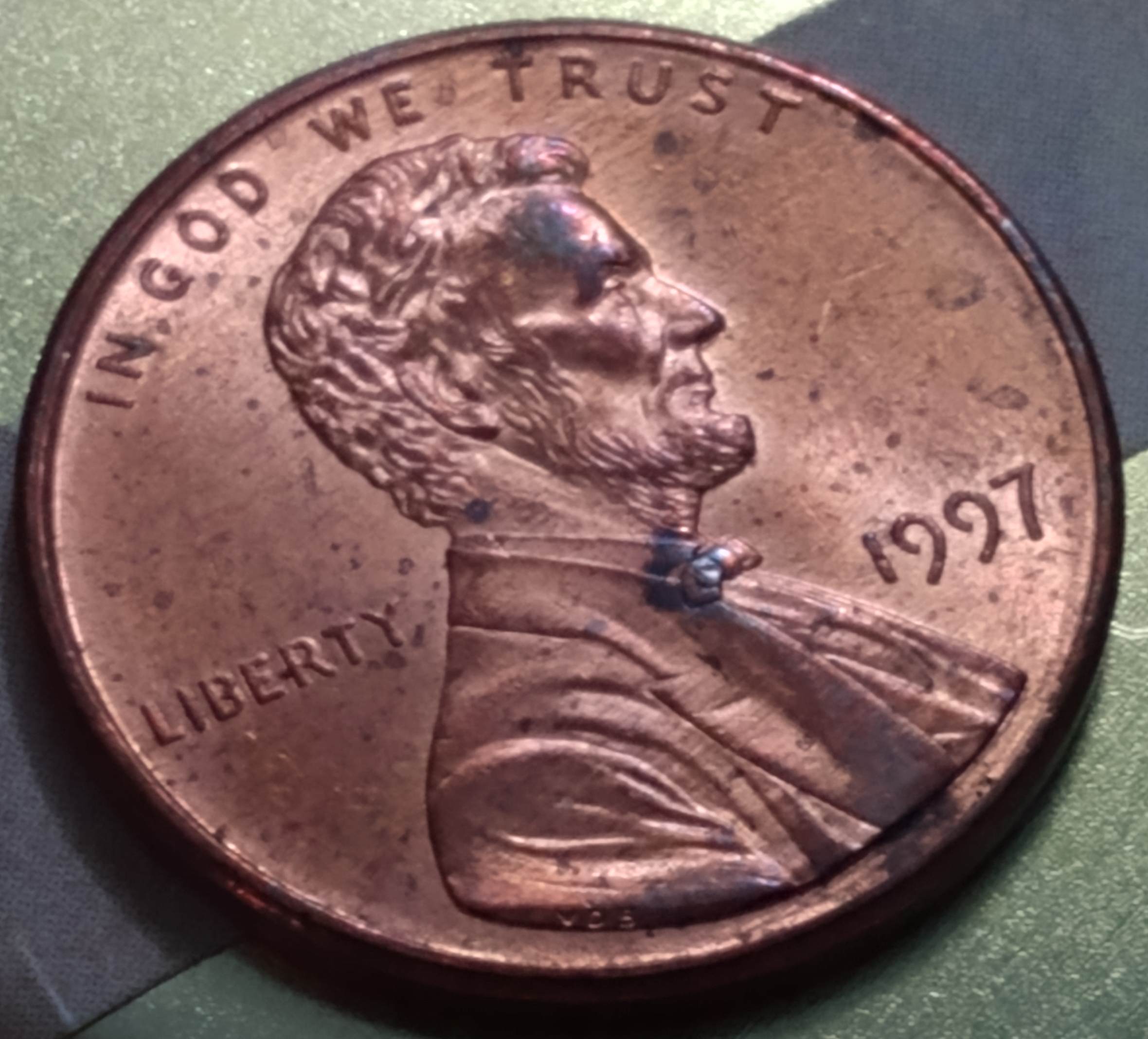 1997-No-Mint-Lincoln-Penny