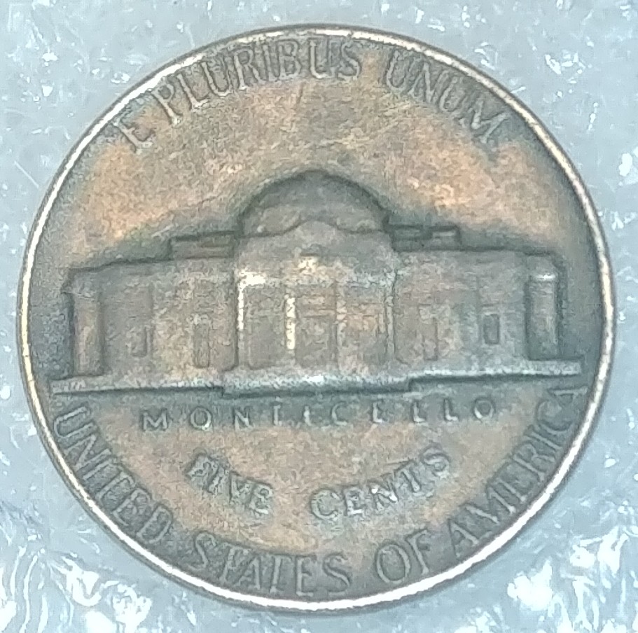 1964-P-Jefferson-Nickle-Black-Beauty?-Or-Environmental-Damage?