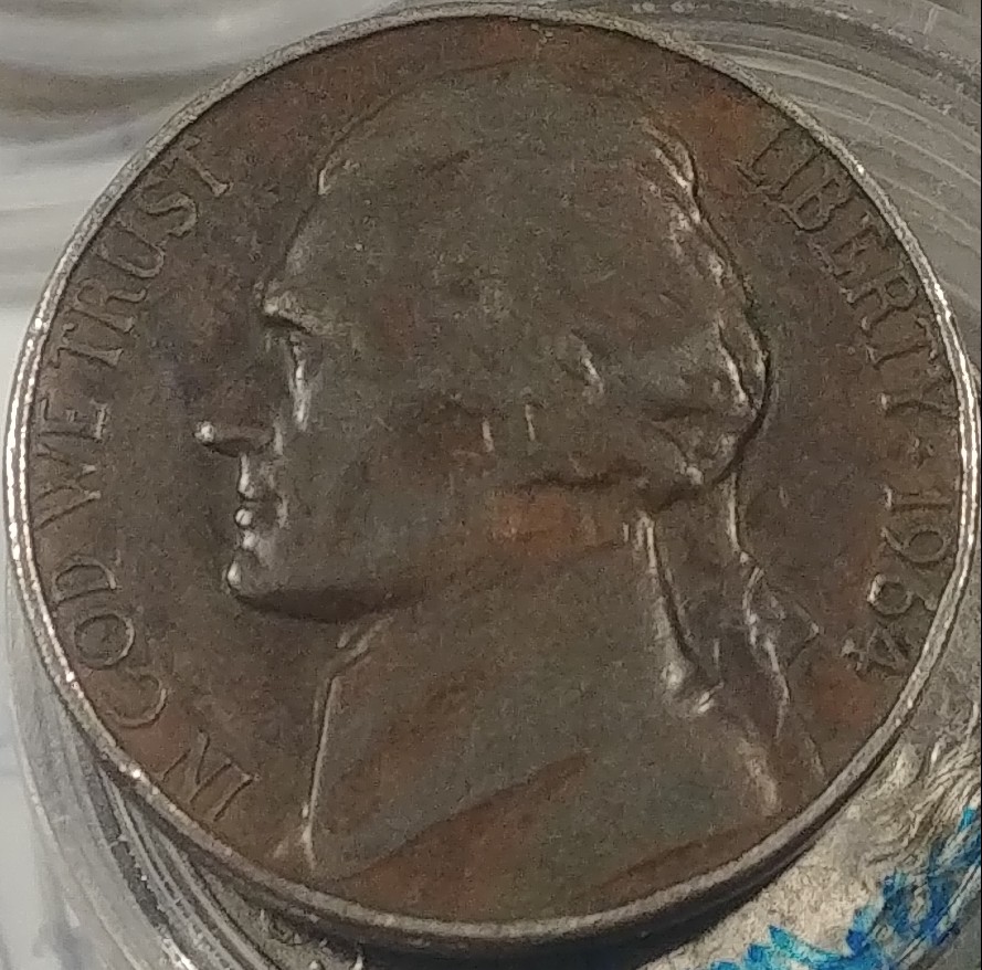 1964-P-Jefferson-Nickle-Black-Beauty?-Or-Environmental-Damage?