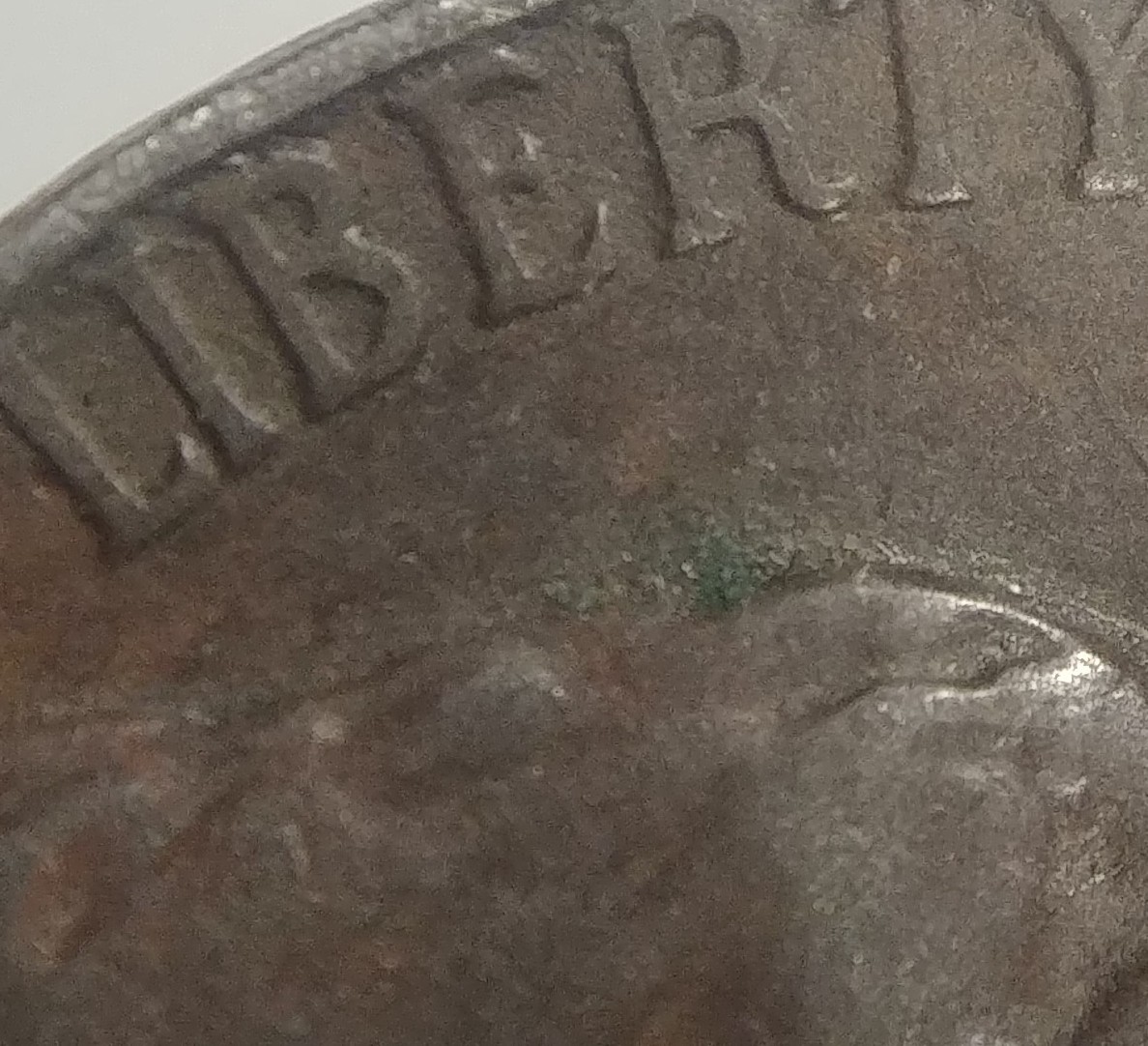 1964-P-Jefferson-Nickle-Black-Beauty?-Or-Environmental-Damage?
