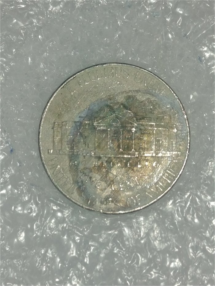 2015--D-Jefferson-Nickel.-Slanted-Lines-&-Satin-Gold-Tone?