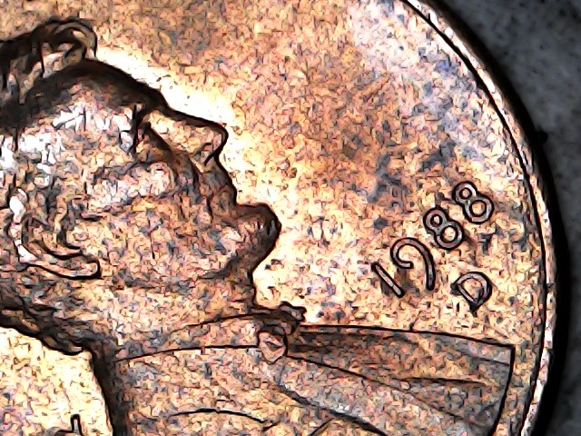 1988-D-Lincoln-Cent-With-Odd-8!