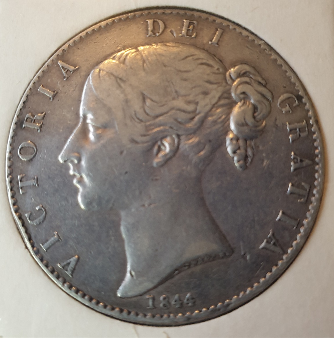 Trying-To-Grade-An-1844-UK-Crown-&-1849-UK-Half-Crown