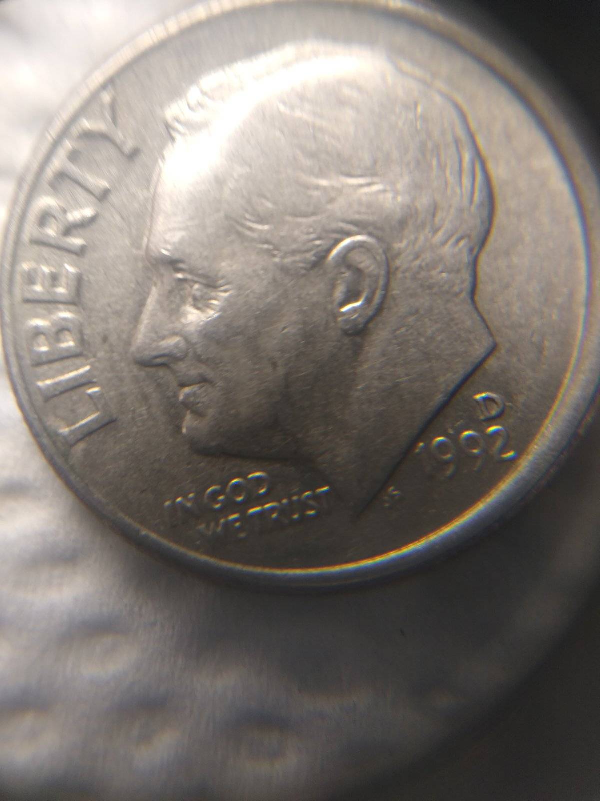 1992-D-Roosevelt-Dime--2-Eyed-Roosevelt-New-Discovery?