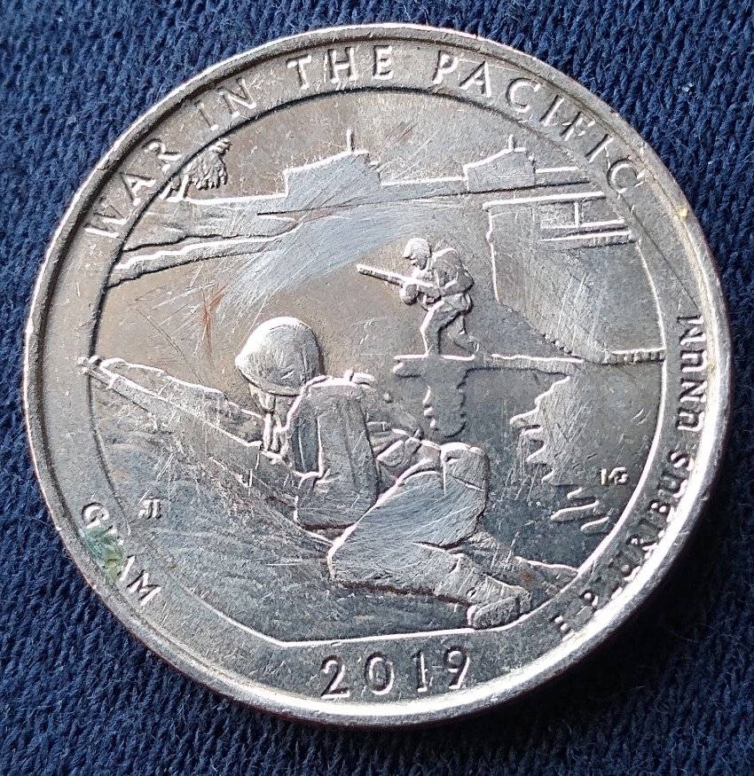 2019-War-In-Pacific-Guam-State-Quarter-Wrong-Planchet-?