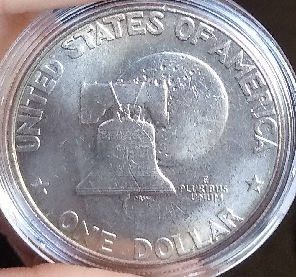 1976-Eisenhower-Dollar.-Please-Grade