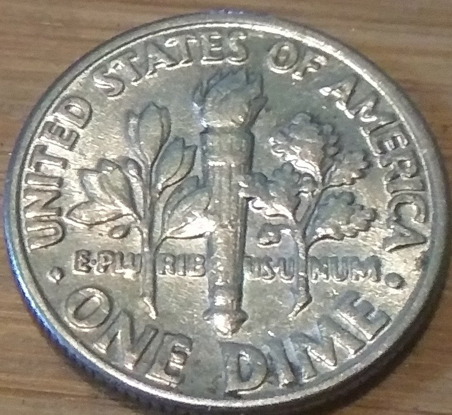 1994-P-Dime-With-Double-Eye-&-Lashes