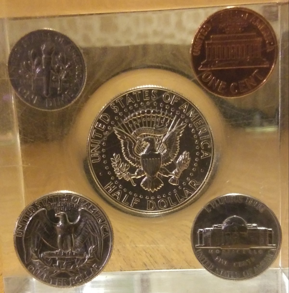 Mint-1968-D-Quarter,-1968-D-Dime,-1968-D-Kennedy-Half-&-1967-LMC-Why?