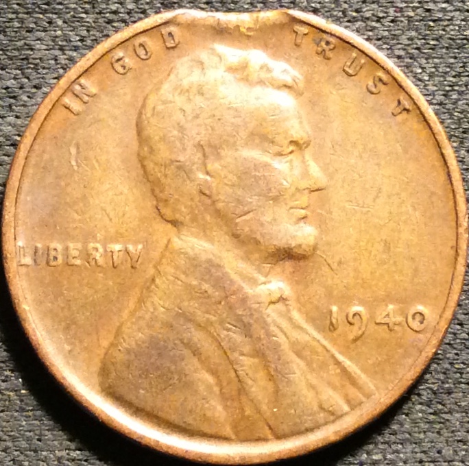 1940-P-LWC-Clipped/Incomplete-Planchet-Found-In-Circulation!