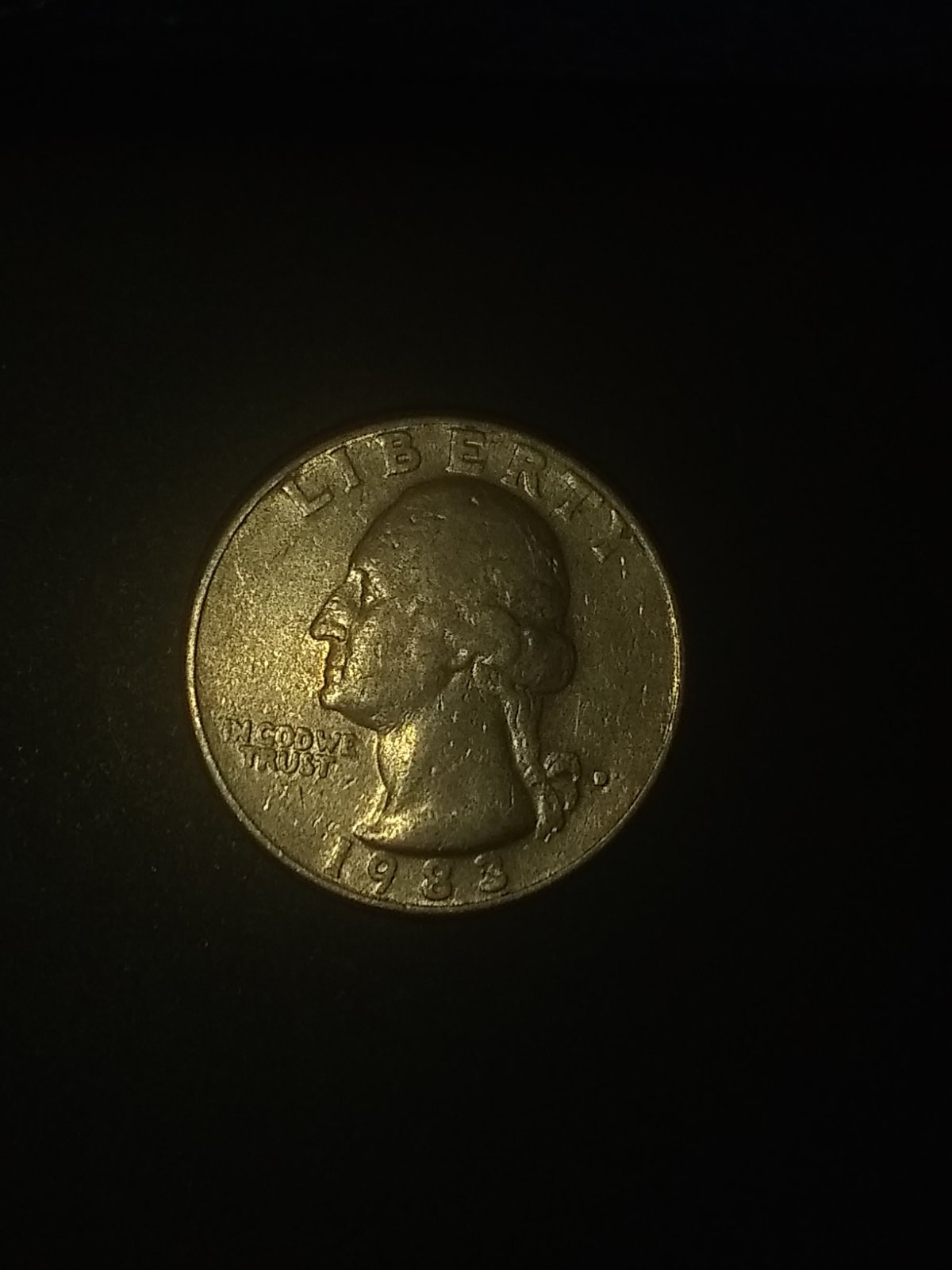 Here-Is-A-1983-Washington-Quarter-I-Believe-With-No-Ridges