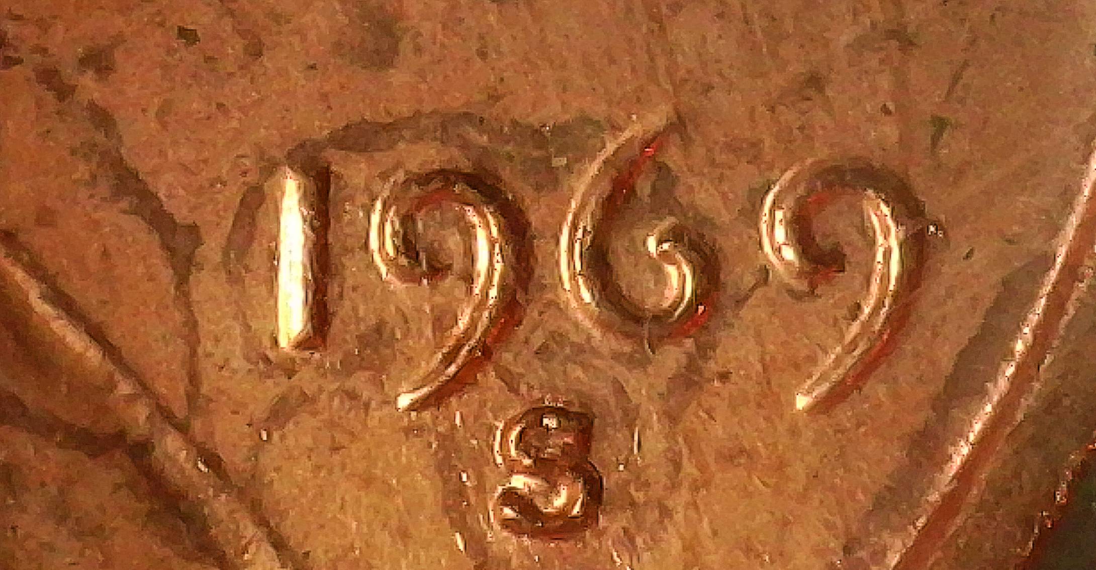 Doubled-Die-Or-Machine-Doubling?-1969-S.--Lincoln-Cent.--Still-A-Little-Green.