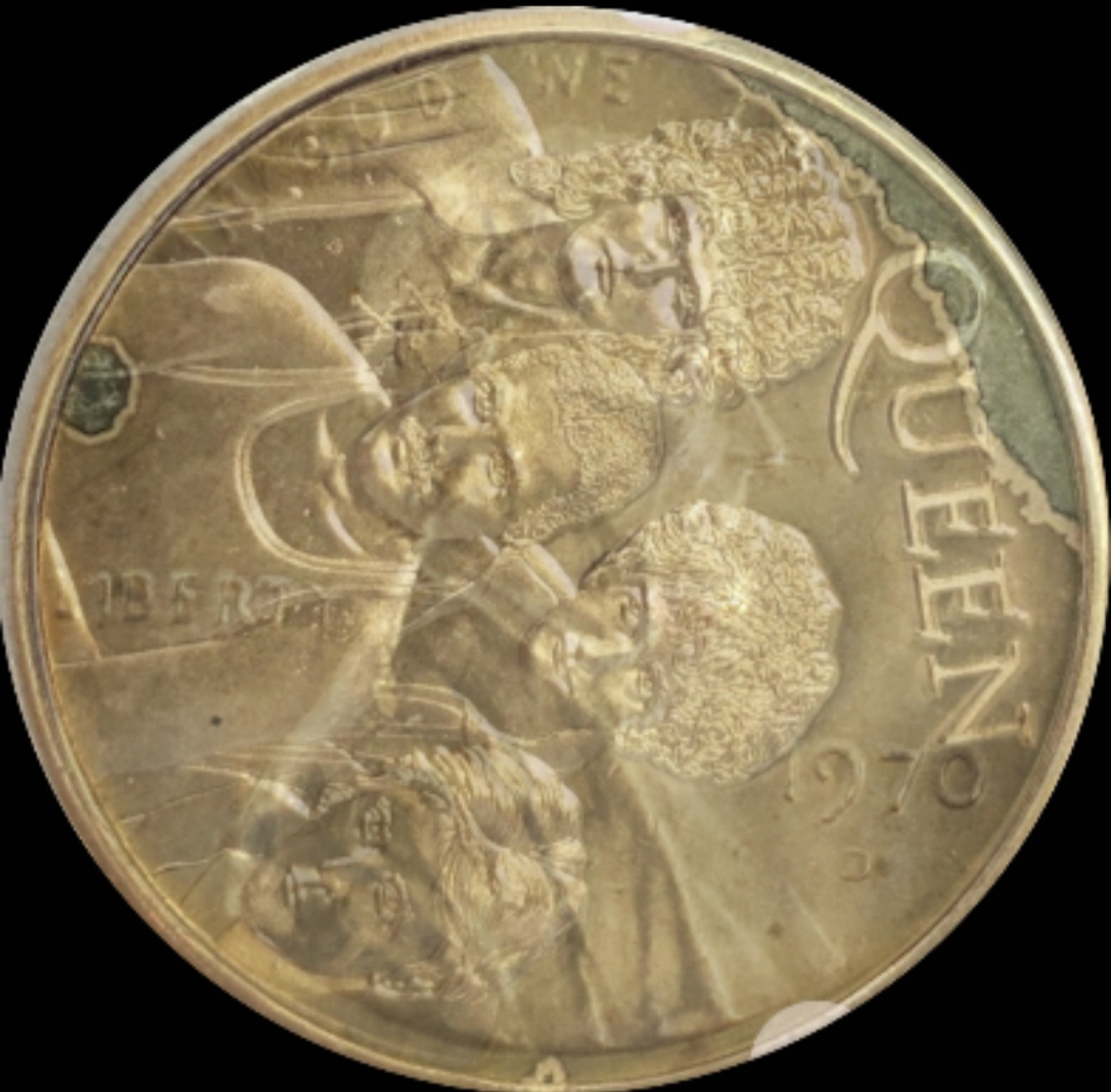 1970-D-Lincoln-Penny-Lamination-Issue,--And-Freddy-Mercury!--Yep-I-Said-It.