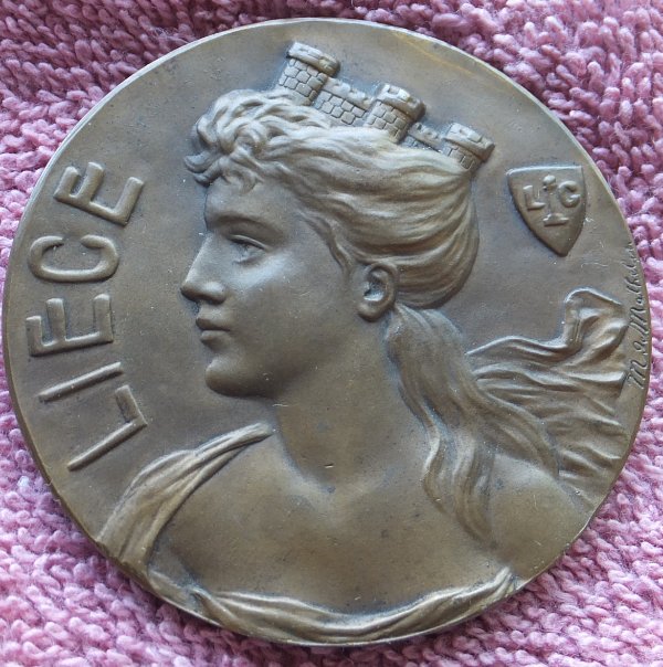 Please-Identify-French-Coin-August-1914-Honoring-Siege-At-Liege-Belgium