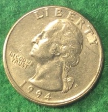1994-P-Washington/-I'm�god-We-Trust?-Mint-Error-Or-Damage?