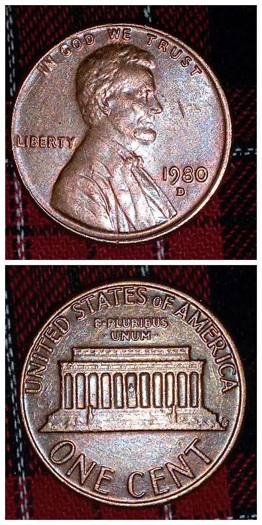1980-D-Penny-Possible-Error-Off-Centered!