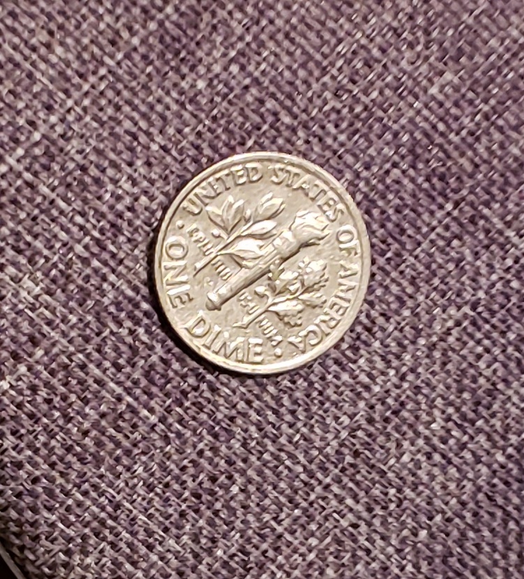 Interesting-Defaced-Dime-Find