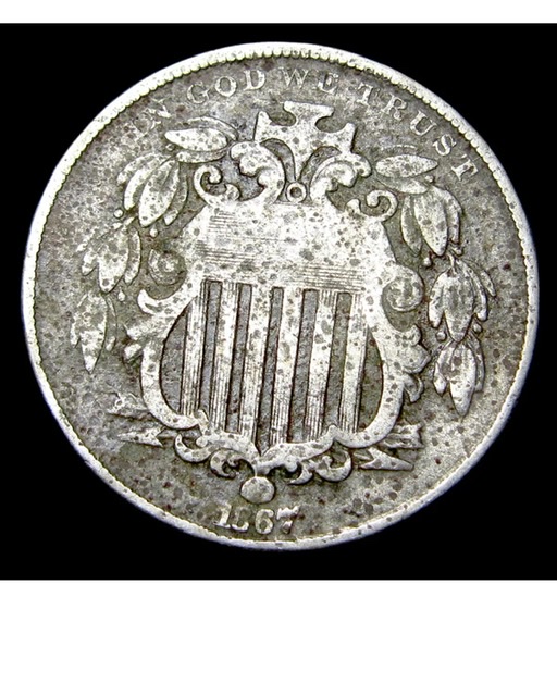 1867-Shield-Nickel-With-Rays.-Grade?