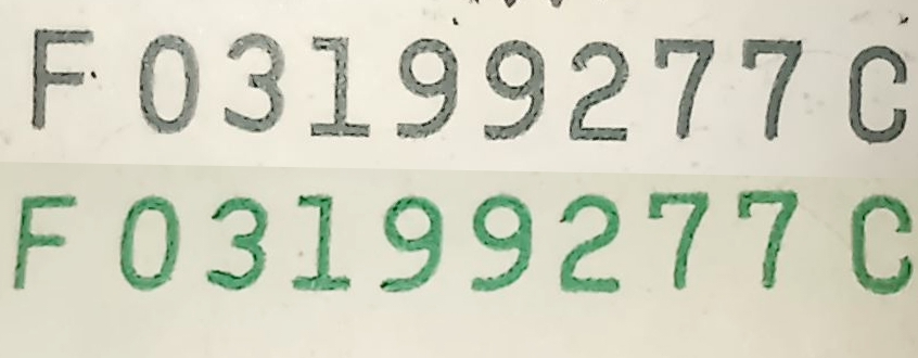 2017A-$1-Bill-With-One-Black-Serial-Number-And-One-Green-Serial-Number.