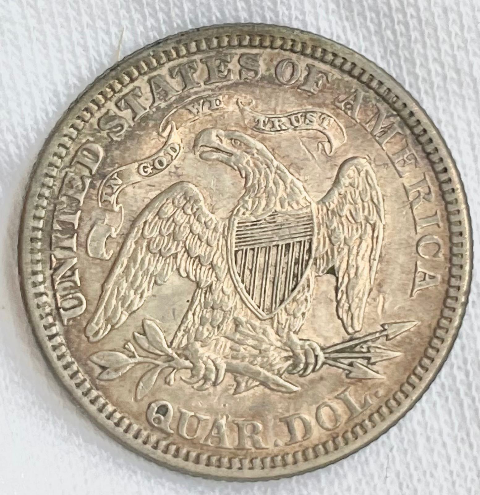 1871-Liberty-Seated-Quarter-For-Grading-And-Question