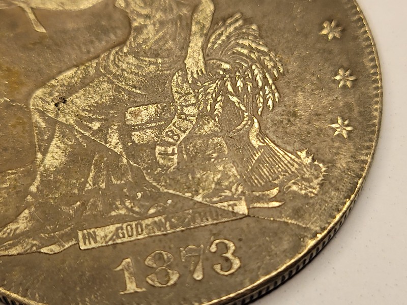 1873-S-Trade-Dollar-With-Broken-Die-If-It's-Real