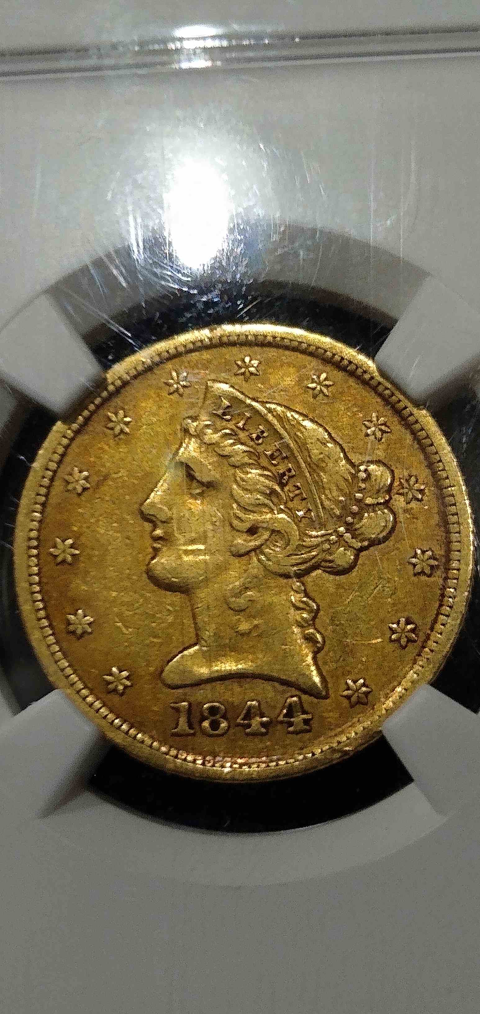 Guess-The-Grade-1844-D-$5-Gold