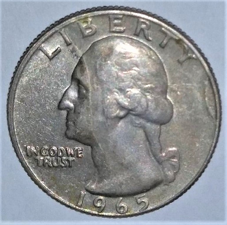 1965-Quarter-Strange-Line-In-The-Metal