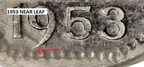 1953-5-Cent---Near-Or-Far-Leaf?