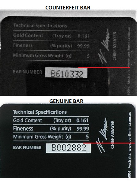 Counterfeit-5g-Gold-Perth-Mint-Bars
