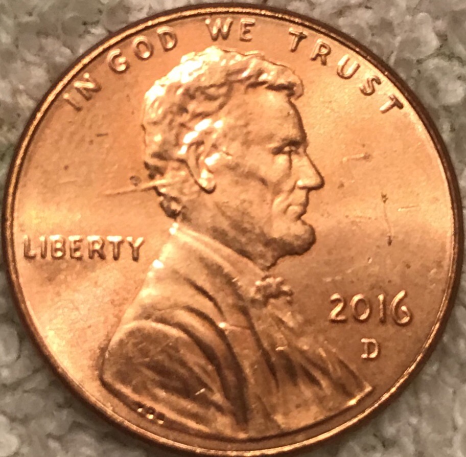 2016-Lincoln-Penny-Head-Speared