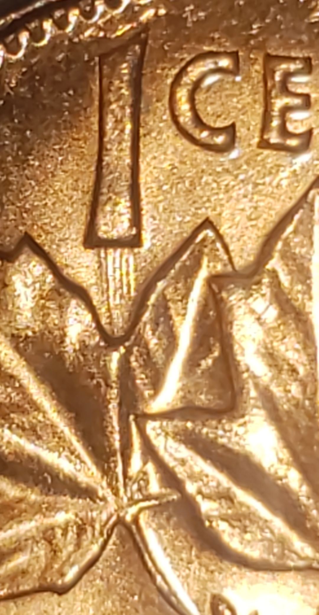 1962-Harp-Penny,-Found-In--Same-Bag-As-1965-I-Just-Posted.
