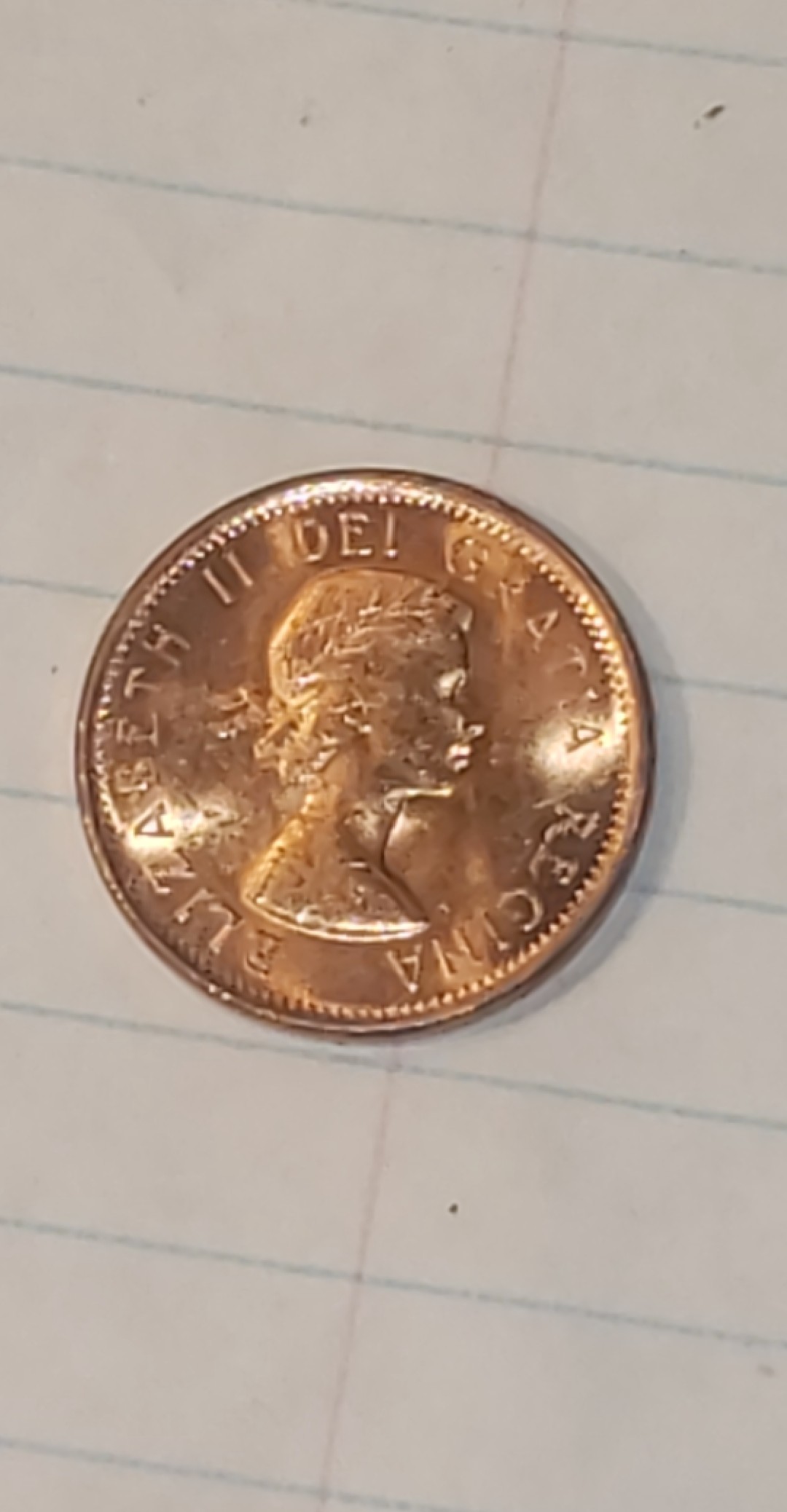 1962-Harp-Penny,-Found-In--Same-Bag-As-1965-I-Just-Posted.