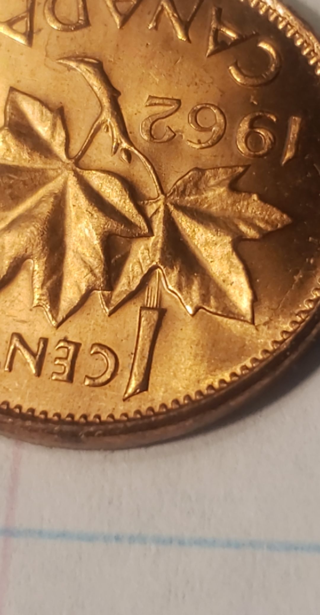 1962-Harp-Penny,-Found-In--Same-Bag-As-1965-I-Just-Posted.