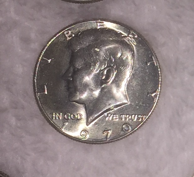 Found-1970-D-Silver-Half-Dollar-Coin-Roll-Hunting!